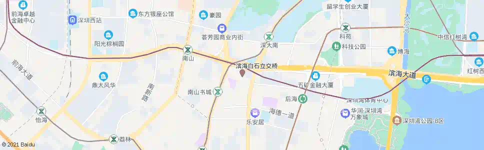 深圳美墅蓝山家园_公交站地图_深圳公交_妙搜公交查询2025