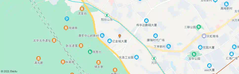 深圳大浪石观工业区_公交站地图_深圳公交_妙搜公交查询2025