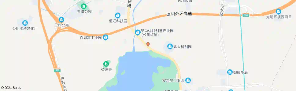 深圳石岩湖总站_公交站地图_深圳公交_妙搜公交查询2025