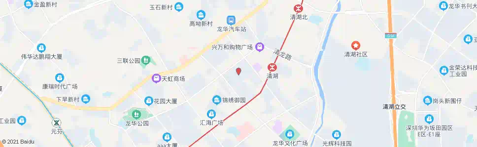深圳美丽365花园后门_公交站地图_深圳公交_妙搜公交查询2025