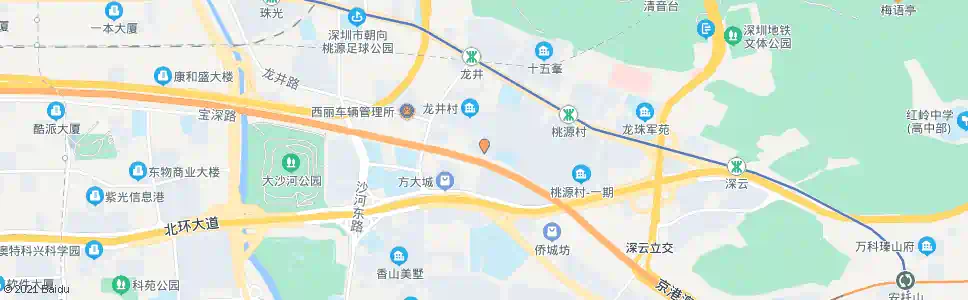 深圳白石洲2_公交站地图_深圳公交_妙搜公交查询2025