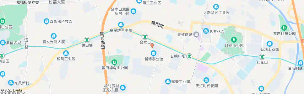 深圳合家欢百货_公交站地图_深圳公交_妙搜公交查询2025