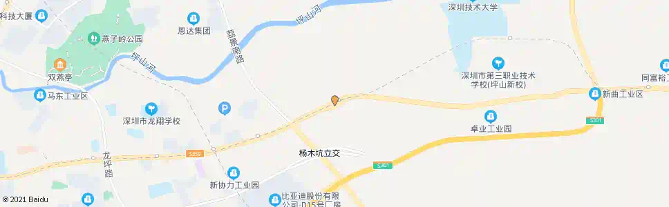 深圳石井村_公交站地图_深圳公交_妙搜公交查询2025