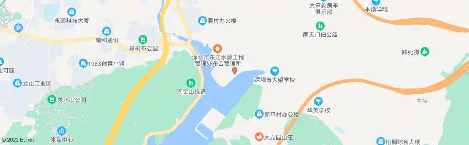 深圳大望公园_公交站地图_深圳公交_妙搜公交查询2025