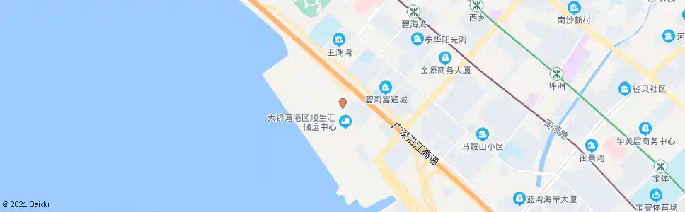 深圳顺生物流_公交站地图_深圳公交_妙搜公交查询2025