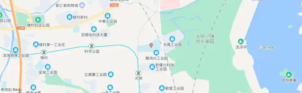 深圳第二职业技术学校_公交站地图_深圳公交_妙搜公交查询2025