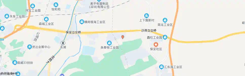 深圳大福工业区_公交站地图_深圳公交_妙搜公交查询2025