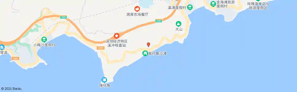 深圳新城联检站2_公交站地图_深圳公交_妙搜公交查询2025