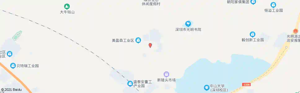 深圳新陂头工业园_公交站地图_深圳公交_妙搜公交查询2025
