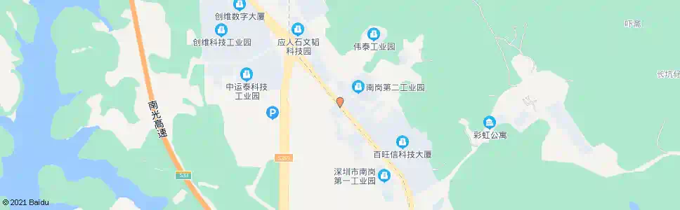 深圳阳光工业区_公交站地图_深圳公交_妙搜公交查询2025