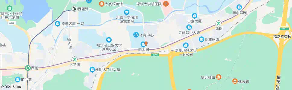 深圳丽水路南_公交站地图_深圳公交_妙搜公交查询2025