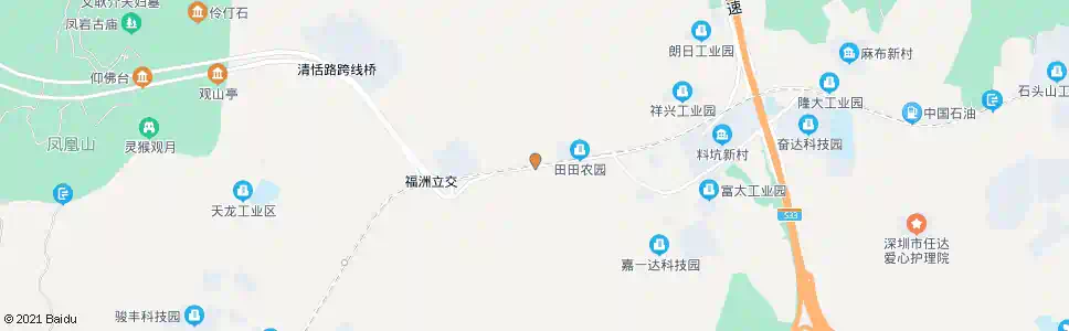 深圳宝山园_公交站地图_深圳公交_妙搜公交查询2025