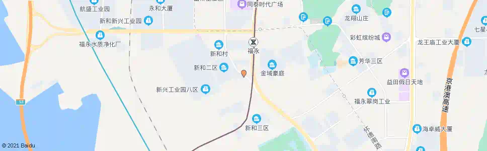深圳新和村_公交站地图_深圳公交_妙搜公交查询2025