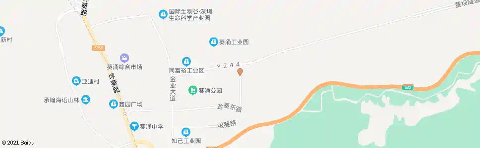 深圳贝添利工业区_公交站地图_深圳公交_妙搜公交查询2025