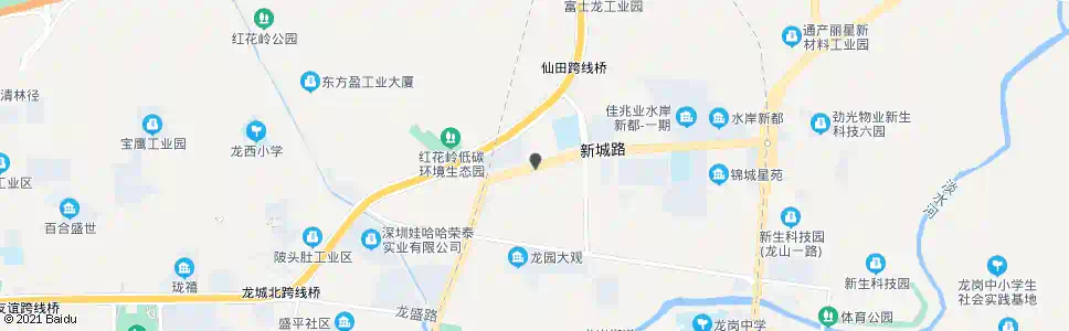 深圳仙田路口_公交站地图_深圳公交_妙搜公交查询2025