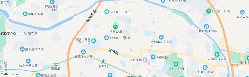 深圳楼下村_公交站地图_深圳公交_妙搜公交查询2025