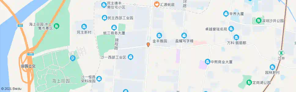 深圳松福新沙路口_公交站地图_深圳公交_妙搜公交查询2025