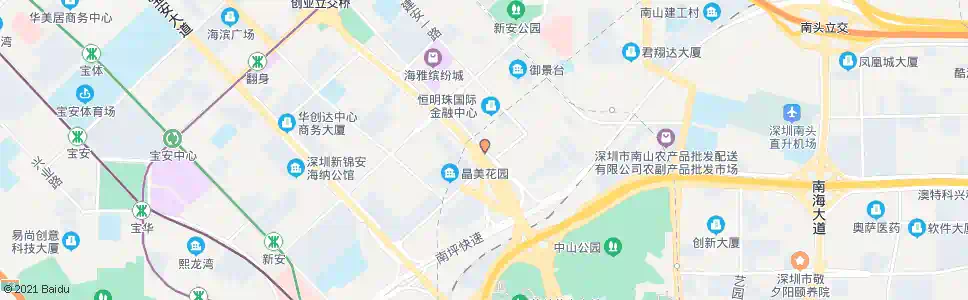 深圳沁园公园_公交站地图_深圳公交_妙搜公交查询2025