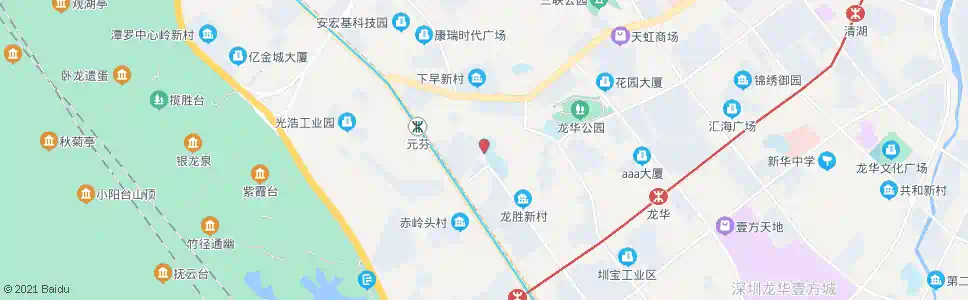 深圳上早新村_公交站地图_深圳公交_妙搜公交查询2025