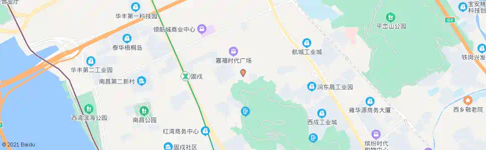 深圳上围园_公交站地图_深圳公交_妙搜公交查询2025
