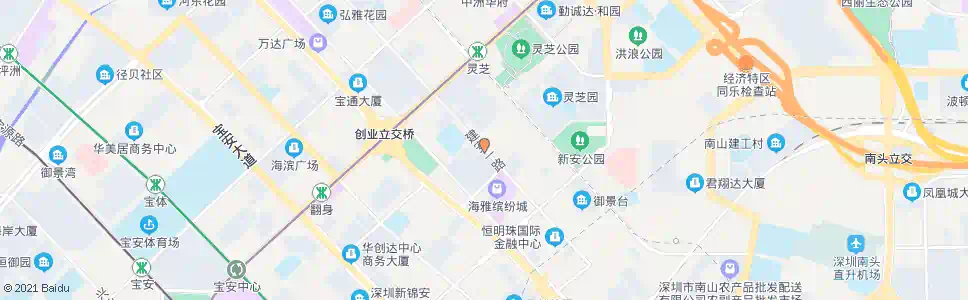 深圳甲岸村_公交站地图_深圳公交_妙搜公交查询2025