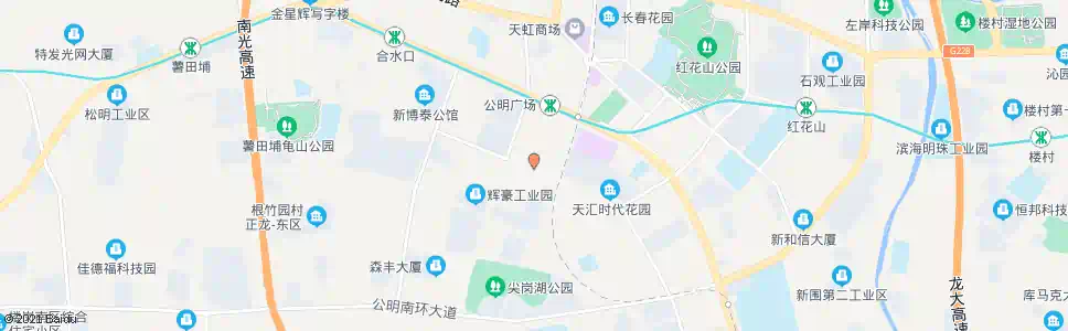 深圳楼村喜德盛_公交站地图_深圳公交_妙搜公交查询2025