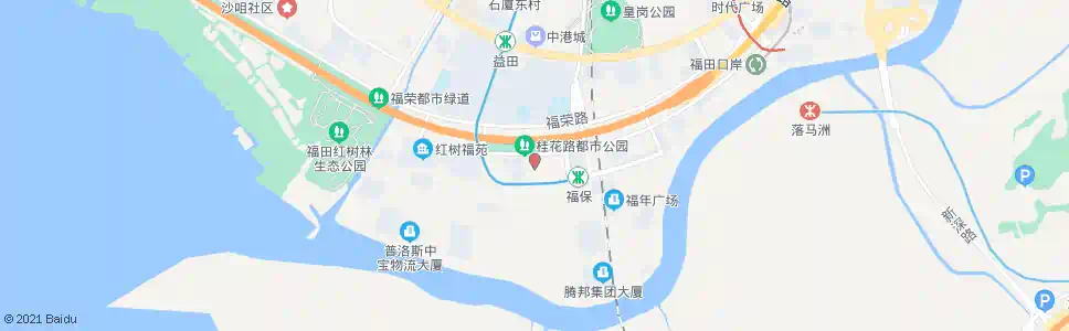 深圳福源花园_公交站地图_深圳公交_妙搜公交查询2025