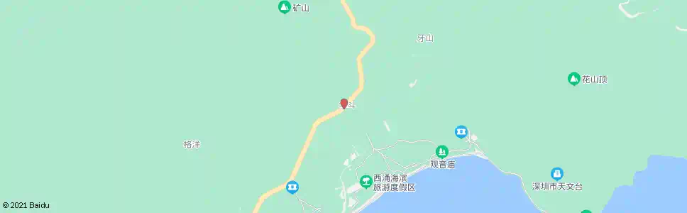 深圳鹤籔村_公交站地图_深圳公交_妙搜公交查询2025