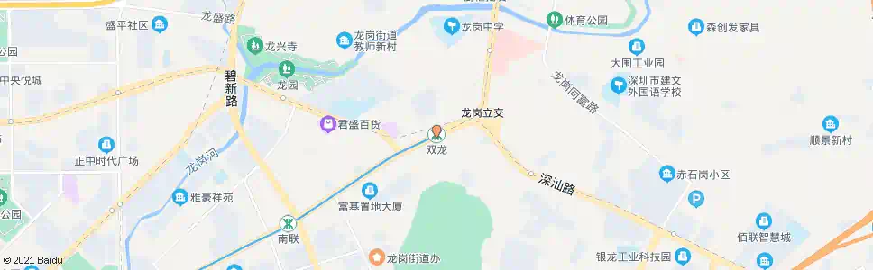 深圳双龙站_公交站地图_深圳公交_妙搜公交查询2025