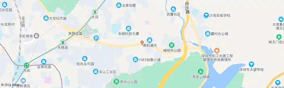 深圳泥岗村2_公交站地图_深圳公交_妙搜公交查询2025