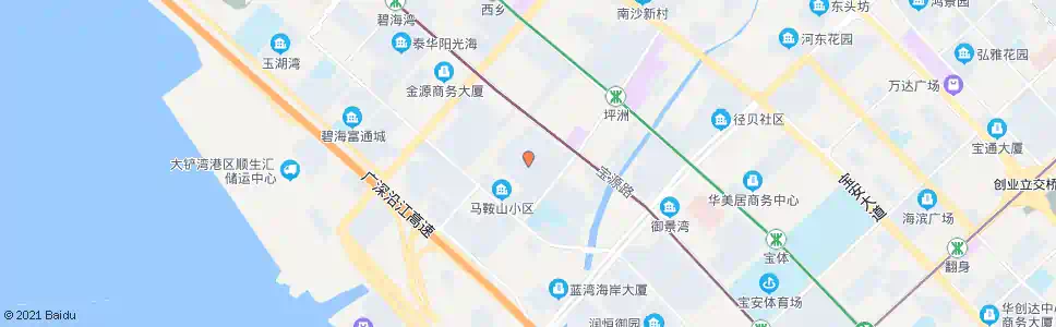 深圳海城新村_公交站地图_深圳公交_妙搜公交查询2025
