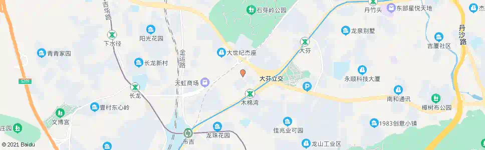 深圳禾坑小关口_公交站地图_深圳公交_妙搜公交查询2025