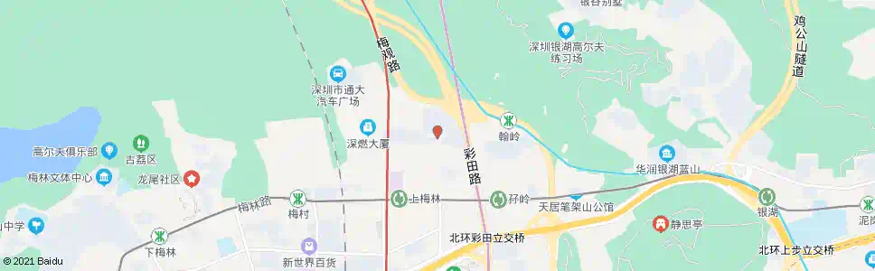 深圳汇龙花园_公交站地图_深圳公交_妙搜公交查询2025