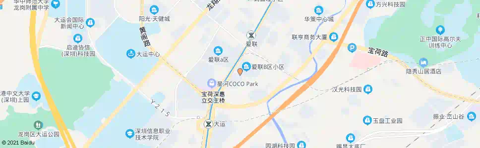 深圳爱新路口_公交站地图_深圳公交_妙搜公交查询2025