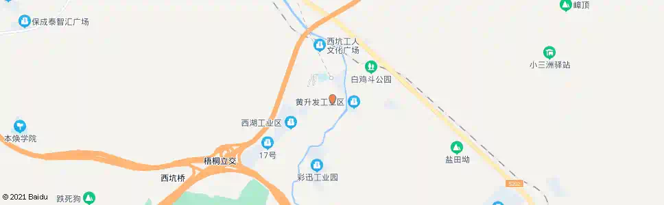 深圳西坑工业区_公交站地图_深圳公交_妙搜公交查询2025