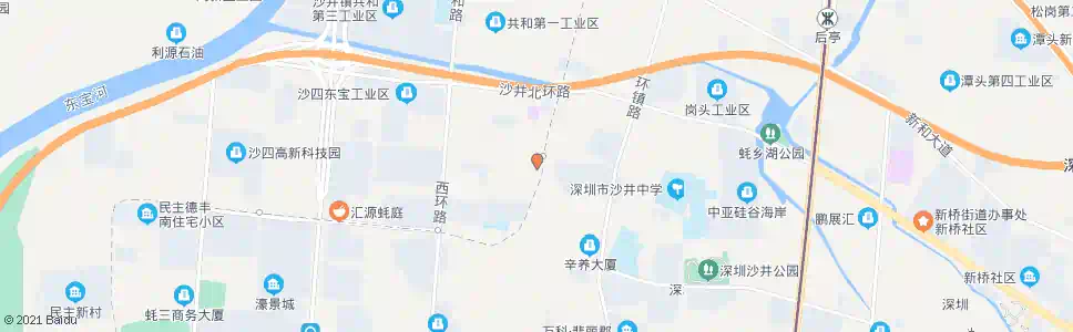 深圳蚝四村_公交站地图_深圳公交_妙搜公交查询2025