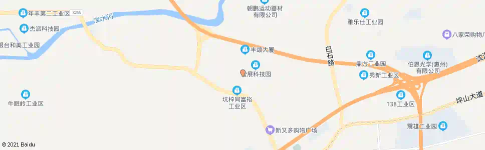深圳永盛泰工业园_公交站地图_深圳公交_妙搜公交查询2025