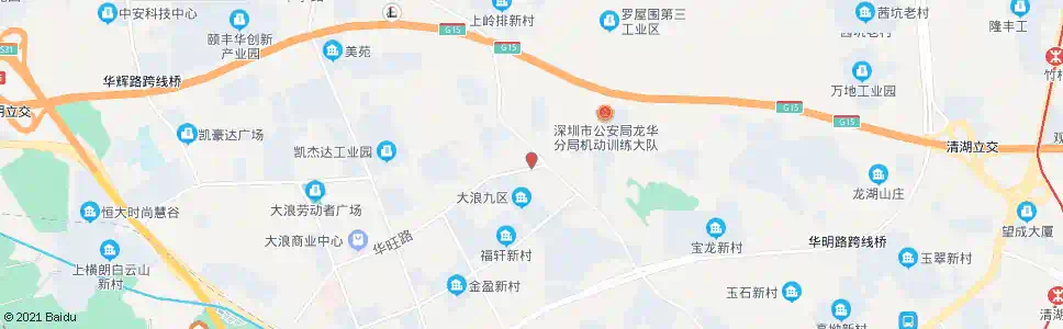 深圳大浪村委_公交站地图_深圳公交_妙搜公交查询2025