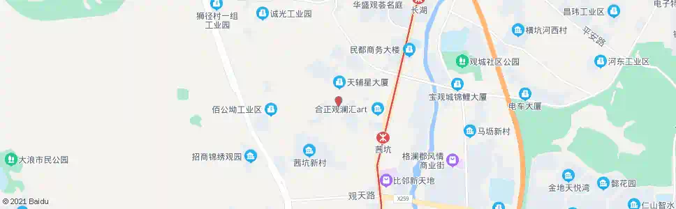 深圳福星大厦_公交站地图_深圳公交_妙搜公交查询2025