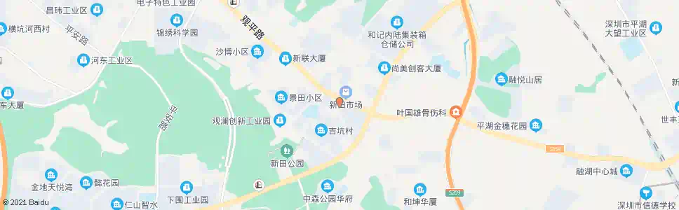 深圳利达园_公交站地图_深圳公交_妙搜公交查询2025