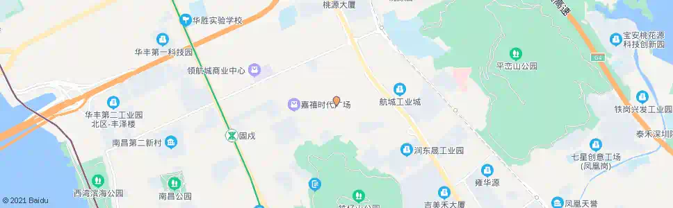 深圳田心商业街_公交站地图_深圳公交_妙搜公交查询2025