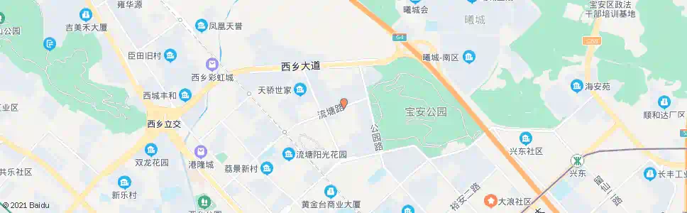 深圳宝安新村_公交站地图_深圳公交_妙搜公交查询2025