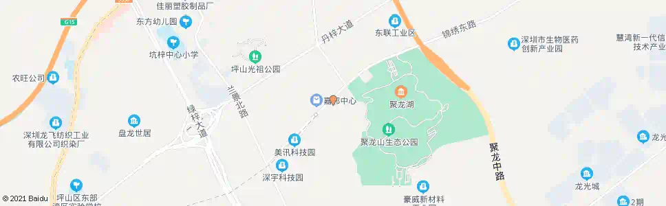 深圳坪山外国语学校_公交站地图_深圳公交_妙搜公交查询2025