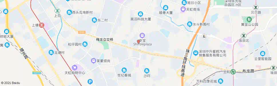 深圳牛栏前_公交站地图_深圳公交_妙搜公交查询2025