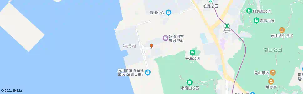 深圳月亮湾综合车场_公交站地图_深圳公交_妙搜公交查询2025