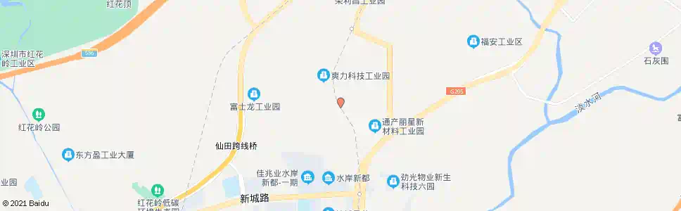 深圳新恒生_公交站地图_深圳公交_妙搜公交查询2025