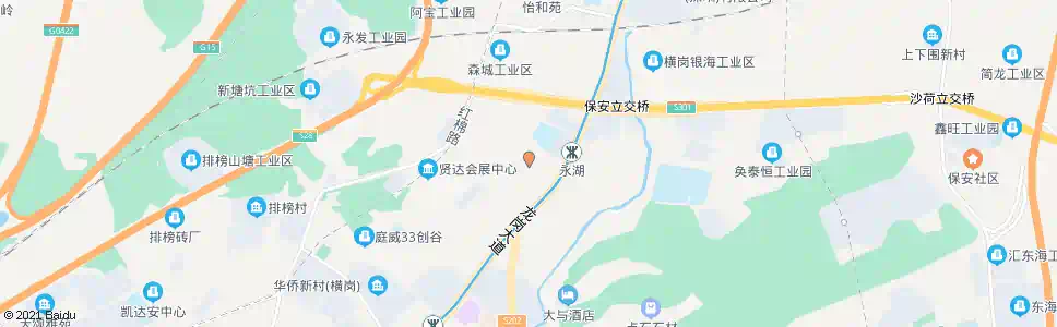 深圳展丰万家_公交站地图_深圳公交_妙搜公交查询2025