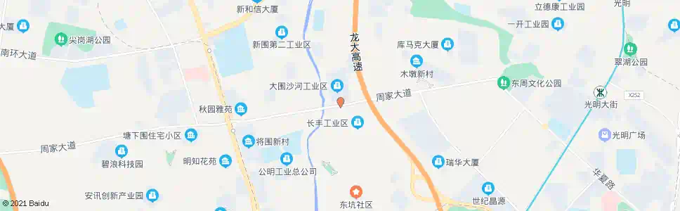 深圳东坑北_公交站地图_深圳公交_妙搜公交查询2025