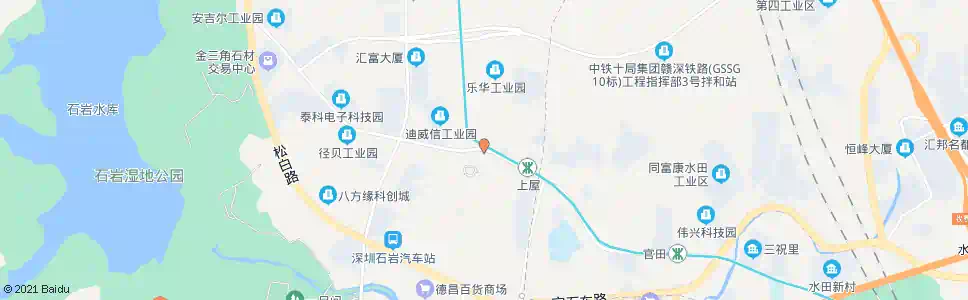 深圳坑尾路口_公交站地图_深圳公交_妙搜公交查询2025