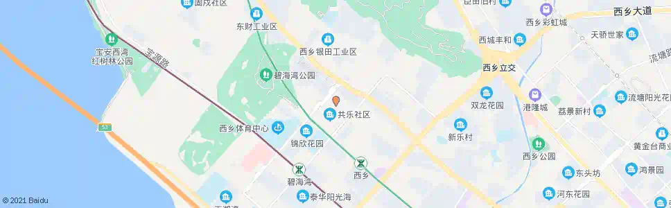 深圳新和夜市_公交站地图_深圳公交_妙搜公交查询2025